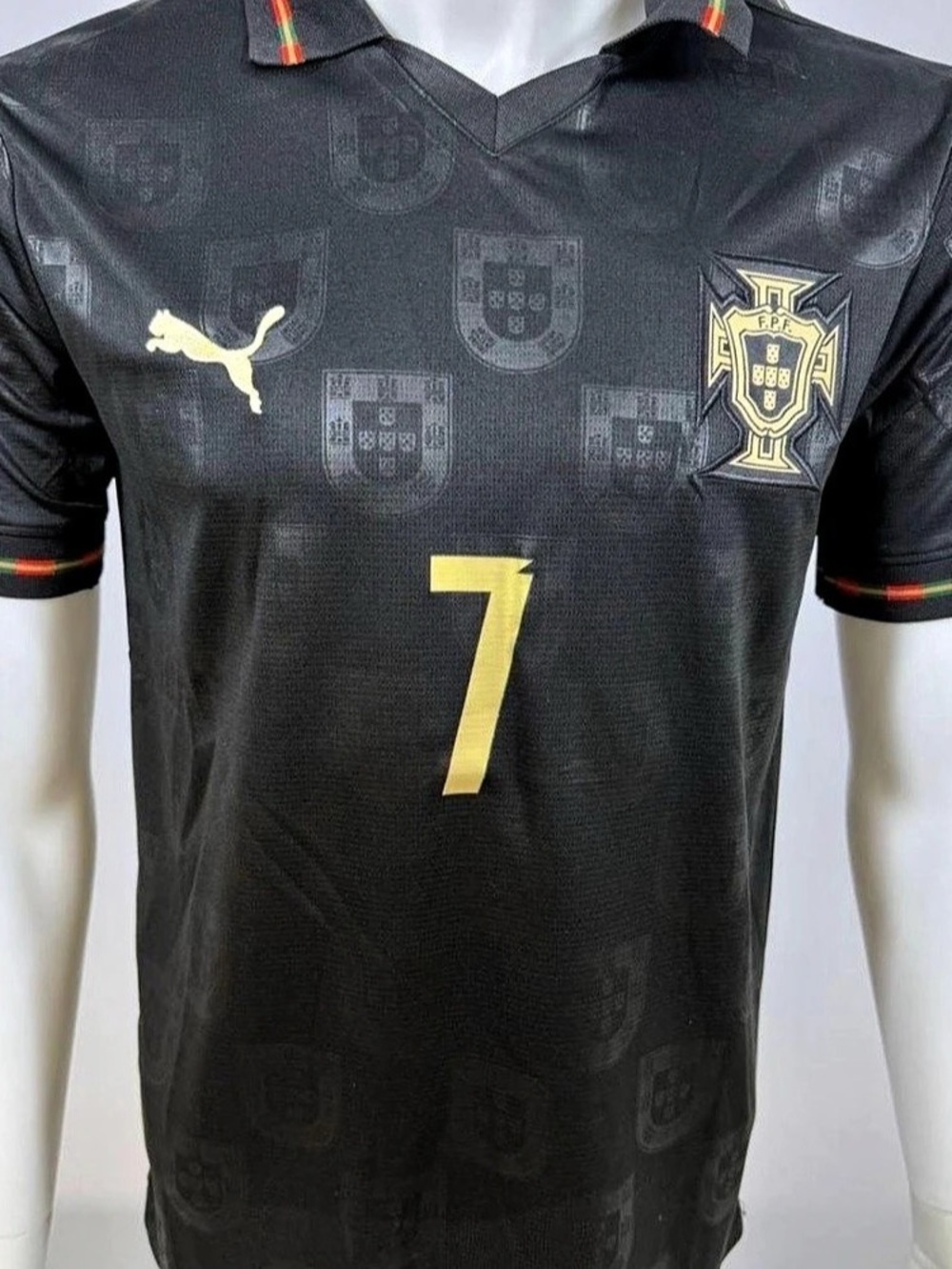 Puma Portugal 2025/26 Special Edition Pantera Negra Cristiano Ronaldo #7 Jersey